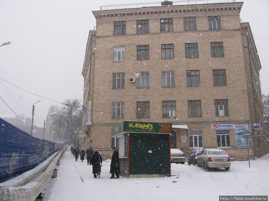 Верхняя часть улицы Харьков, Украина