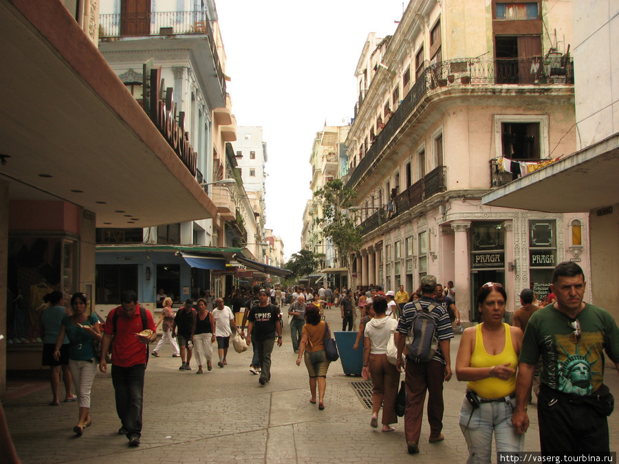 Calle San Rafael Гавана, Куба