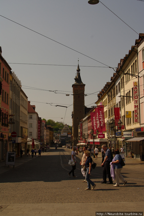 Городскими улочками по Вюрцбургу Вюрцбург, Германия