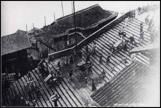 Порт Чаотяньмэнь в 30-гг. 20-ого века. Чунцин, Китай