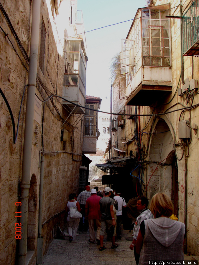 Улочки старого города Иерусалим, Израиль
