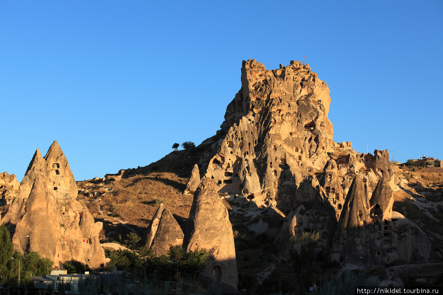 пещерная крепость Учисар Гёреме, Турция
