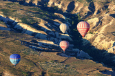 воздушные шары над Каппадокией