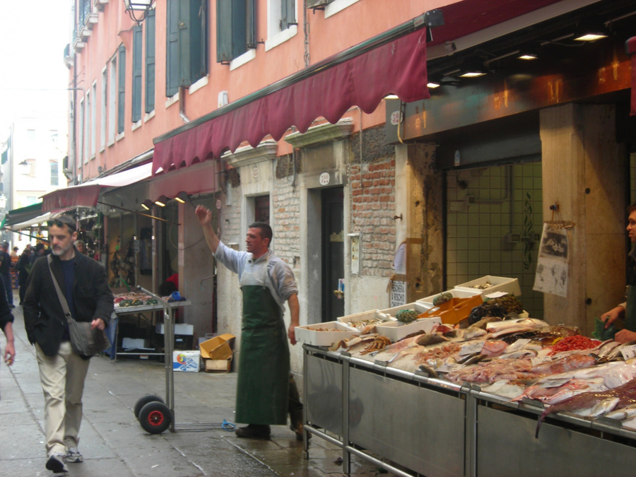 Старинный рынок. Венеция, Италия