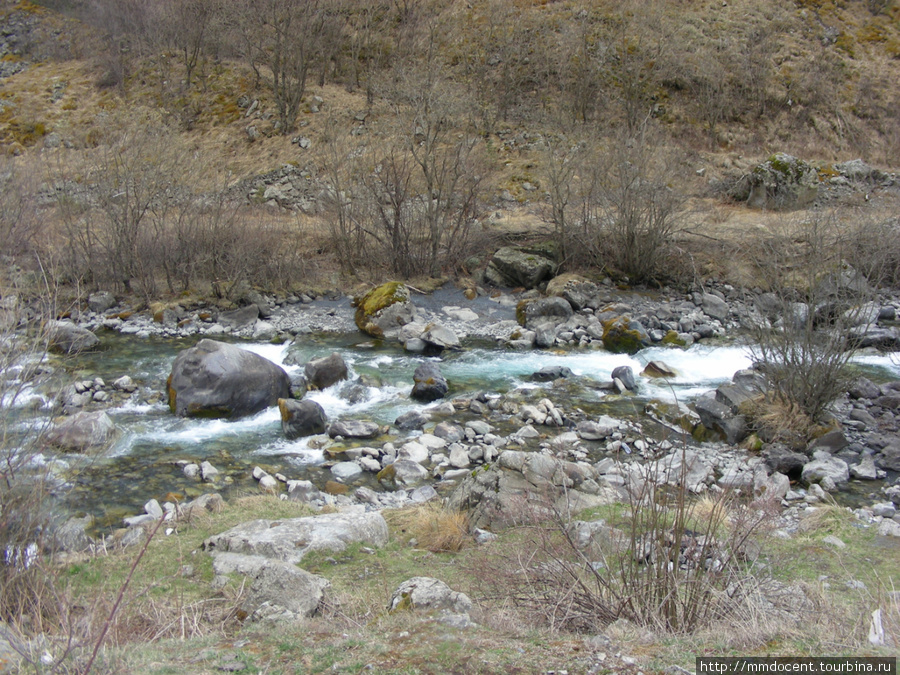 Река Фиагдон Северная Осетия-Алания, Россия