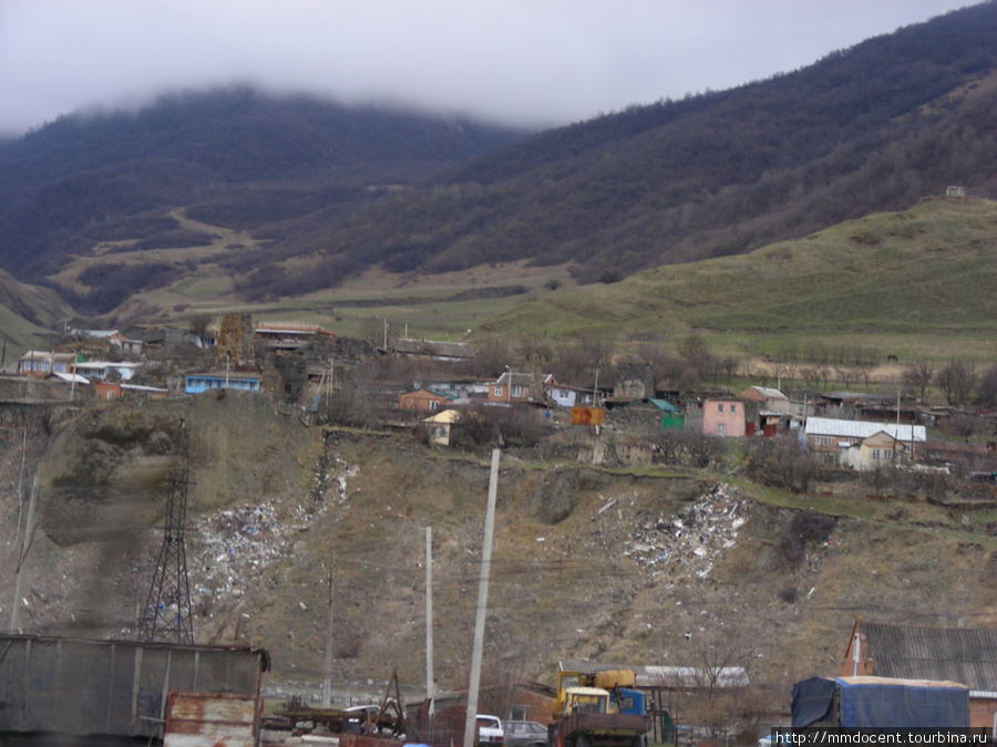 Горняцкий поселок Верхний Фиагдон и его окрестности Северная Осетия-Алания, Россия