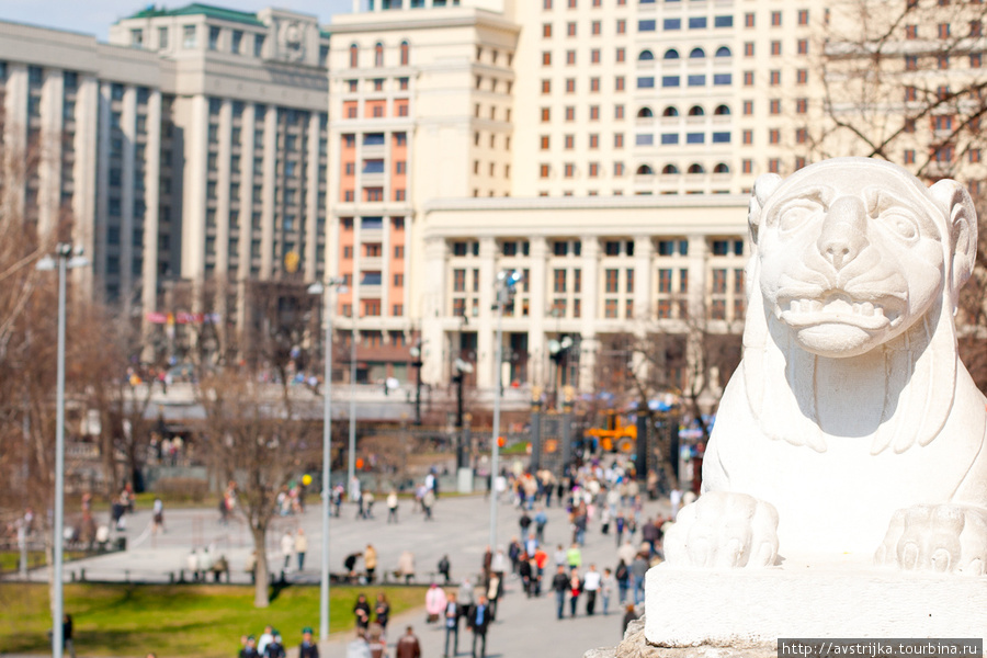 Пасхальный день в столице Москва, Россия