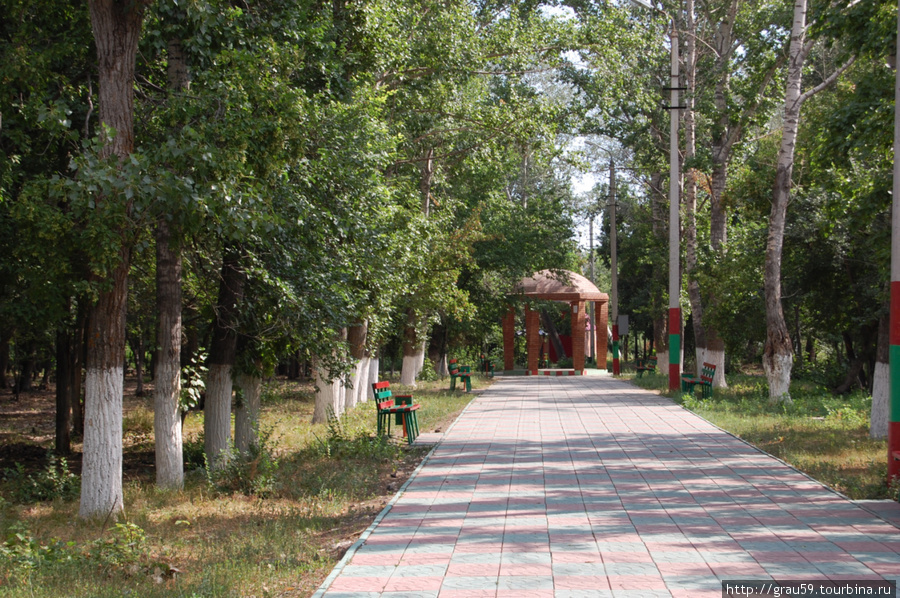 Городской парк Уральска Уральск, Казахстан