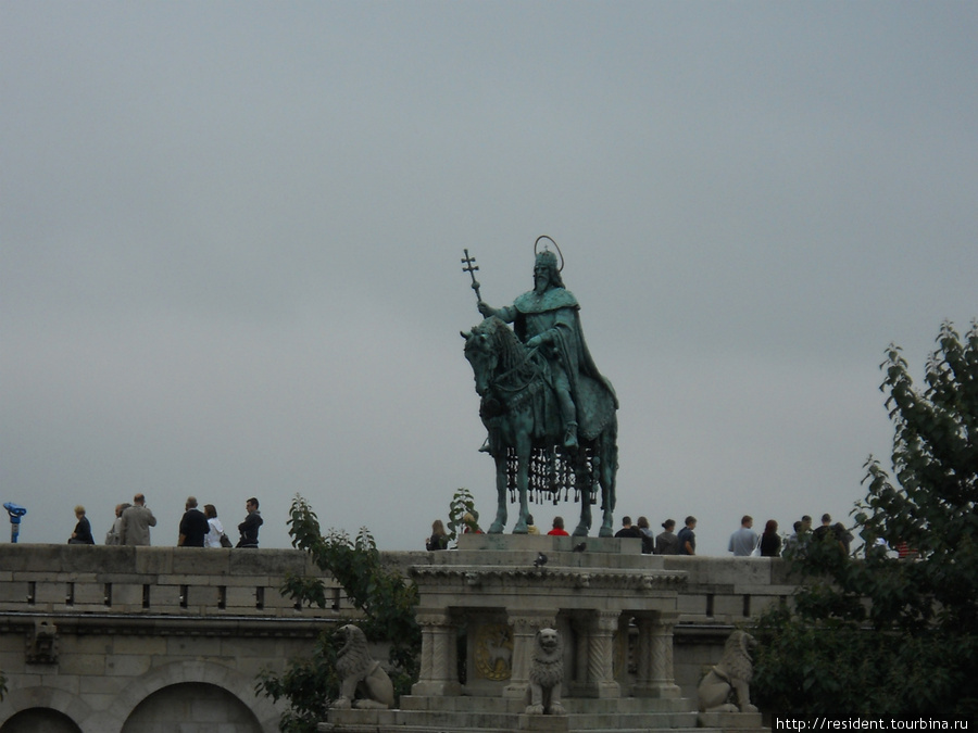 Памятник лидеру мадьяров — святому Иштвану Будапешт, Венгрия