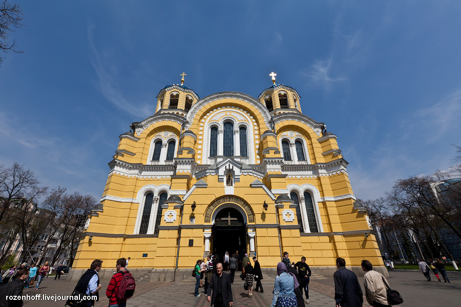 Это сам Владимирский собор Киев, Украина
