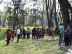 Игры местной молодежи в Мариинском парке