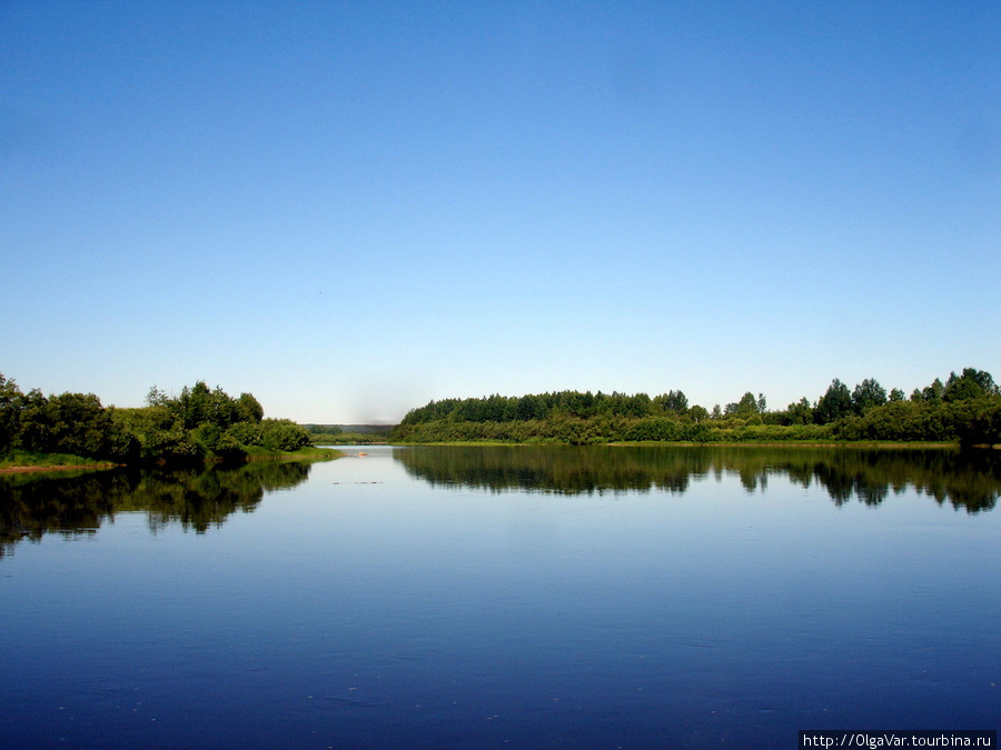 Река Тура Верхотурье, Россия