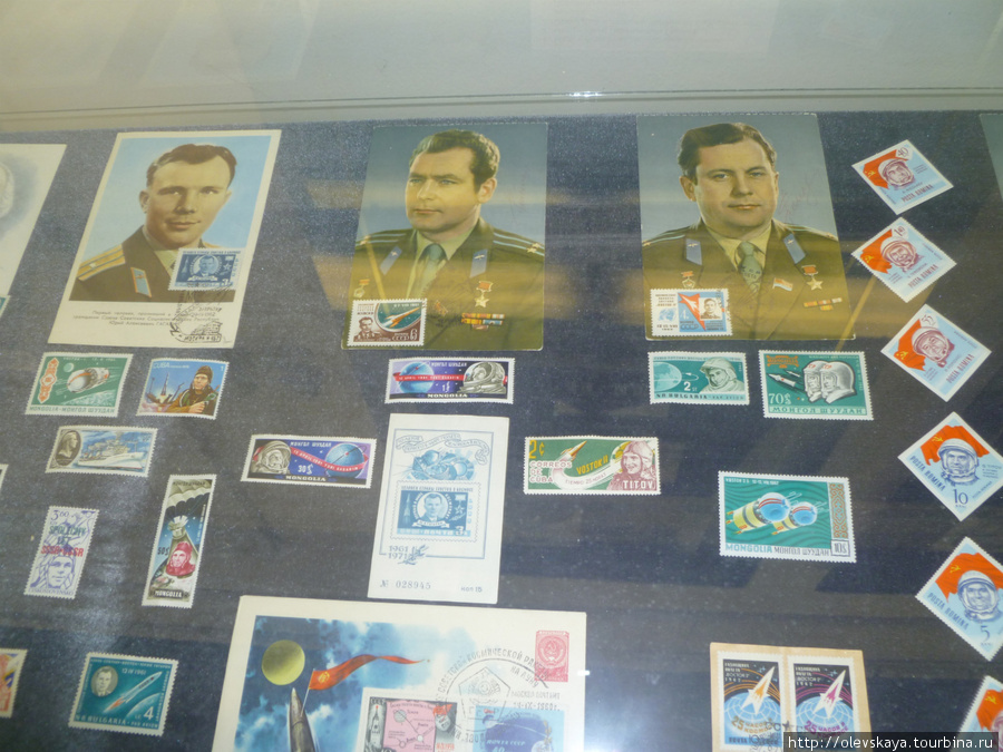 Открытки и марки, посвященные первым космонавтам Вологда, Россия