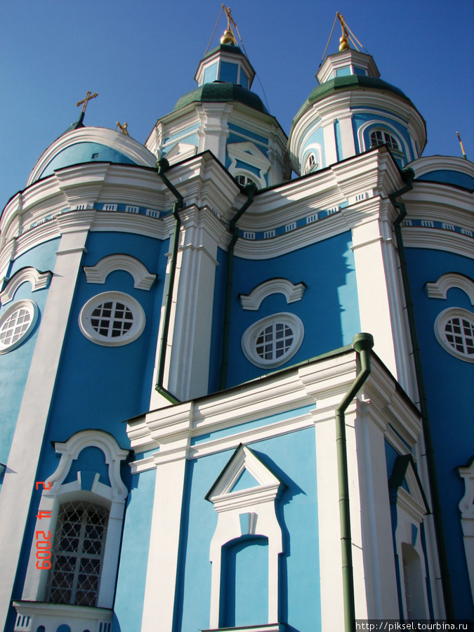 Восстановленный Спасо-Преображенский собор Золотоноша, Украина