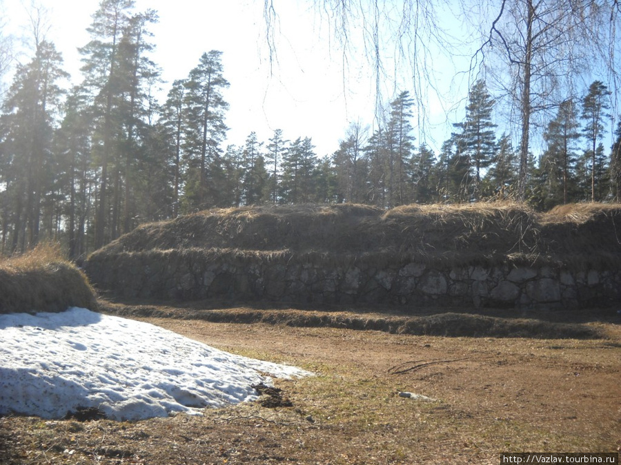 Валы укреплений Луумяки, Финляндия