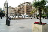 площадь Святой Девы — сердце старой Валенсии