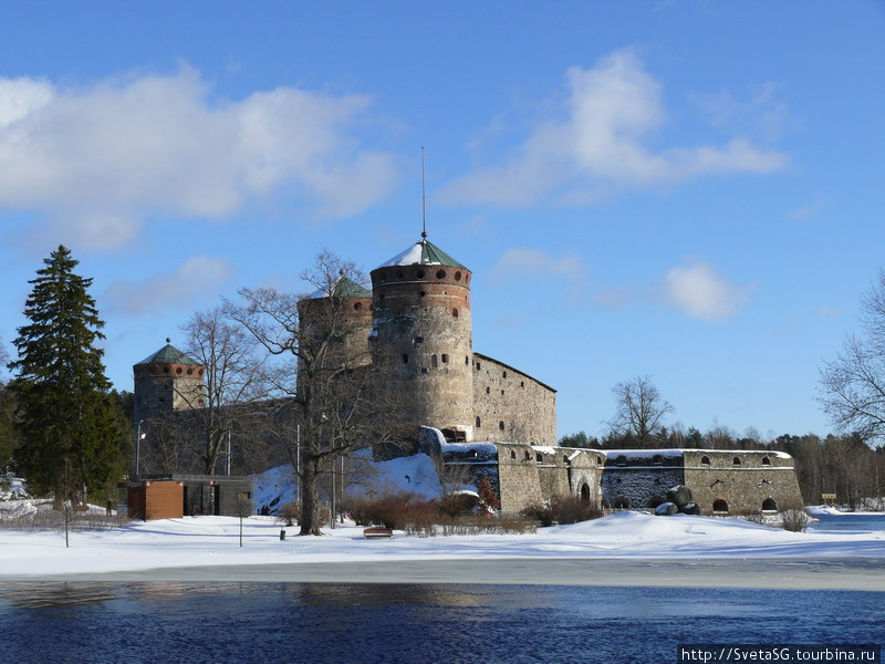 Крепость в Савонлинне. Хювинкяя, Финляндия