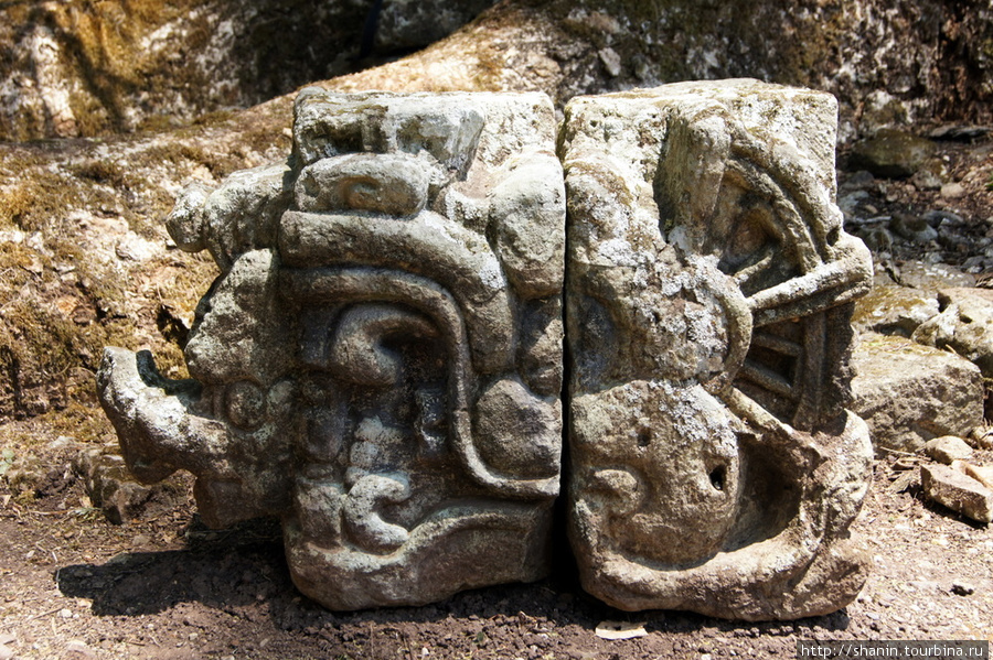 Резьба по камню Копан-Руинас, Гондурас