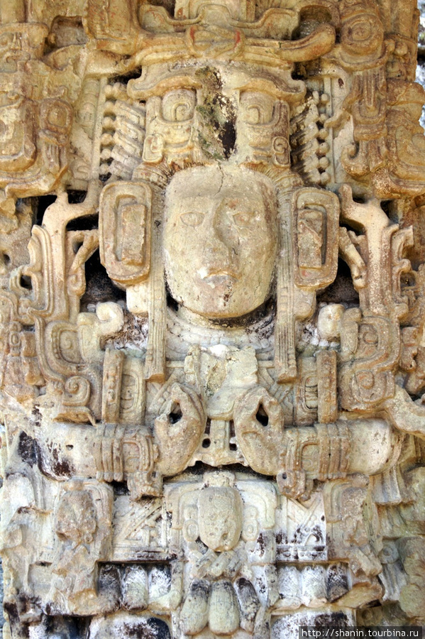 Бог майя Копан-Руинас, Гондурас
