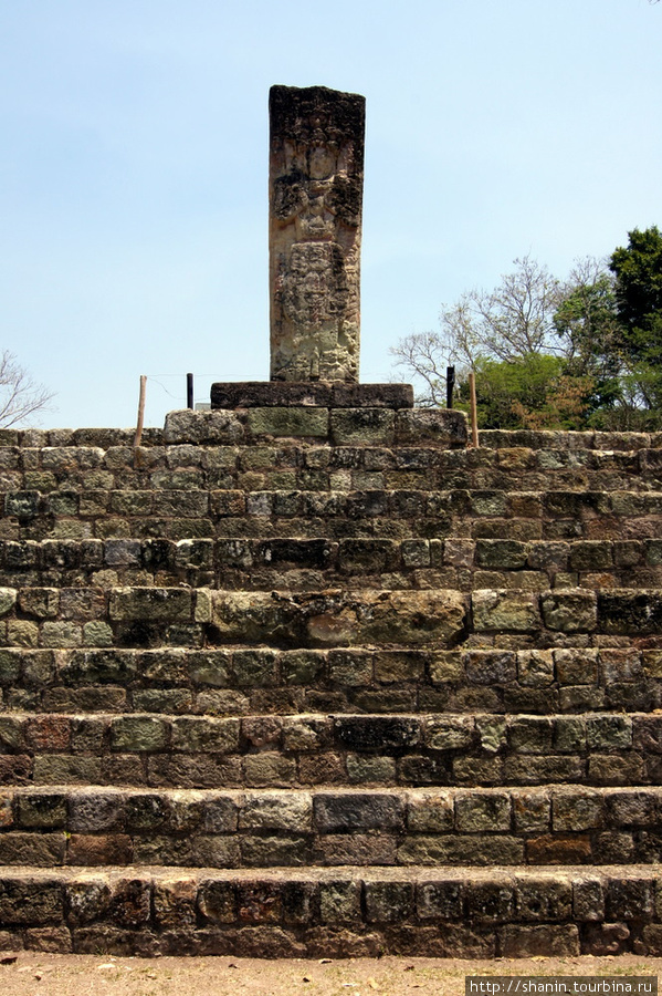 Пирамида Копан-Руинас, Гондурас