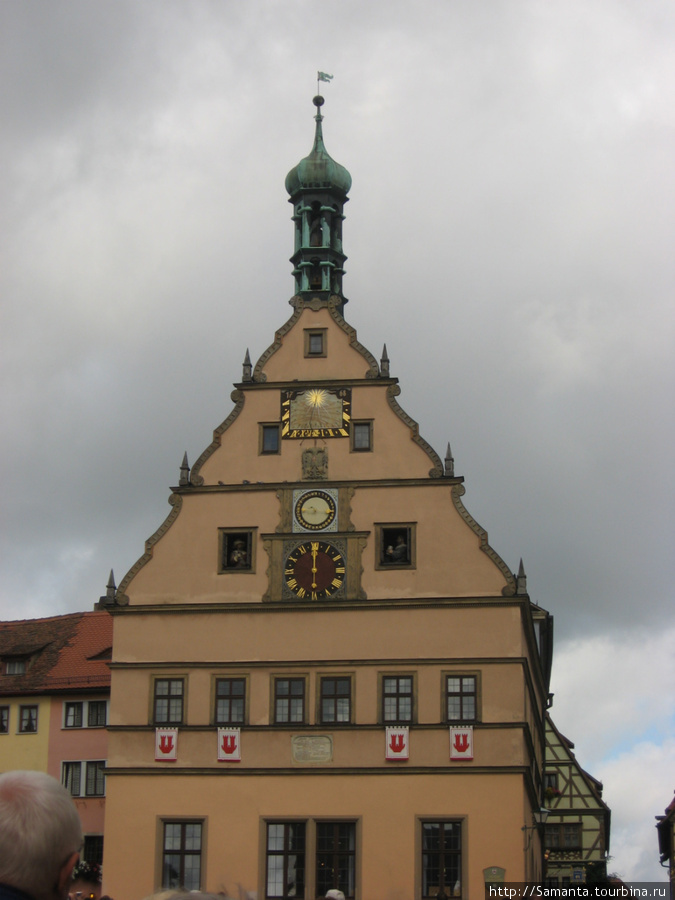 Средневековая сказка Ротенбурга-на-Таубере Ротенбург-на-Таубере, Германия