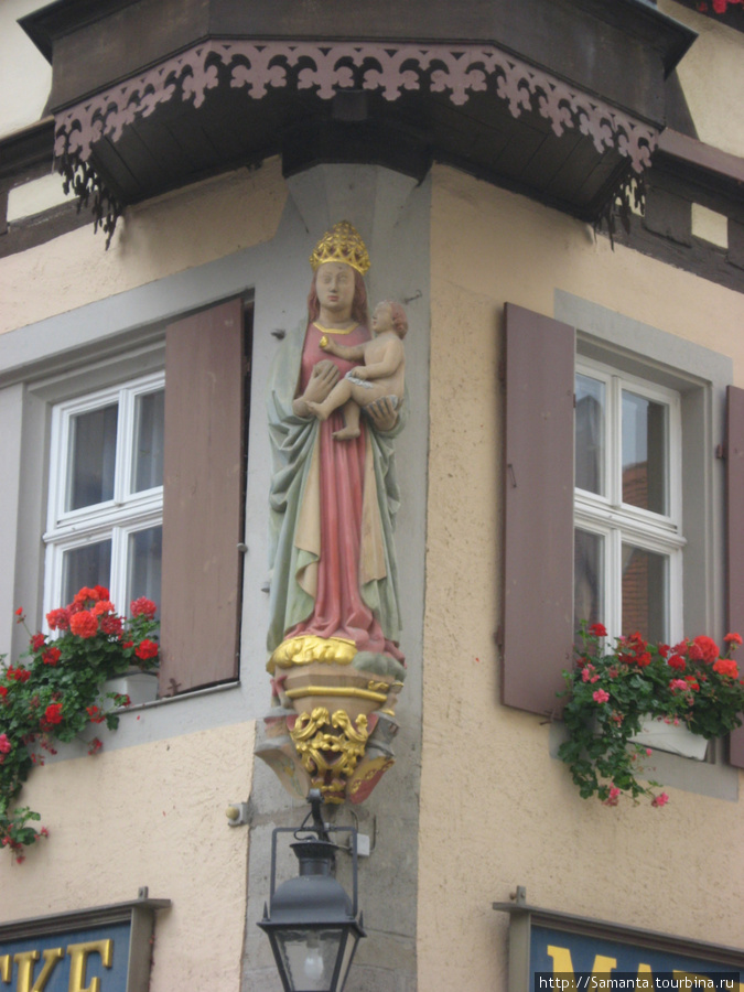 Средневековая сказка Ротенбурга-на-Таубере Ротенбург-на-Таубере, Германия