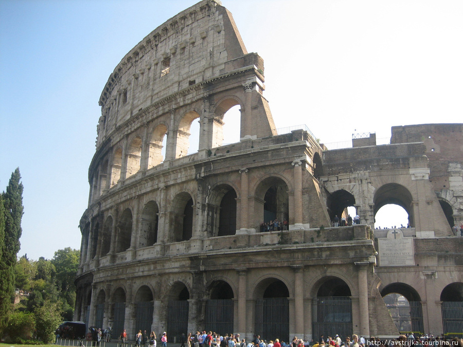 вечный Колизей Рим, Италия