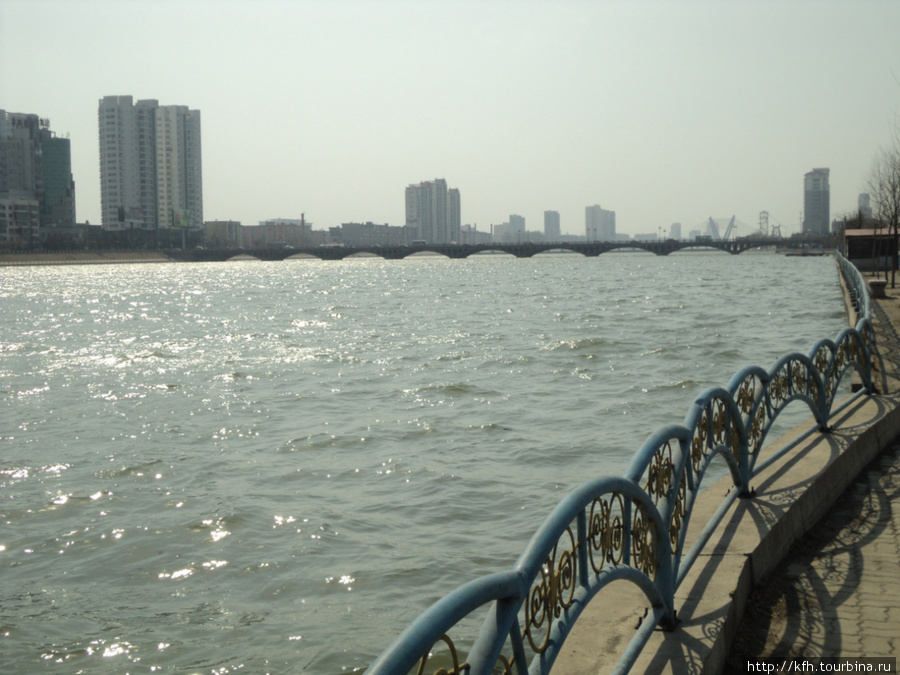 А вот и река... Яньцзи, Китай