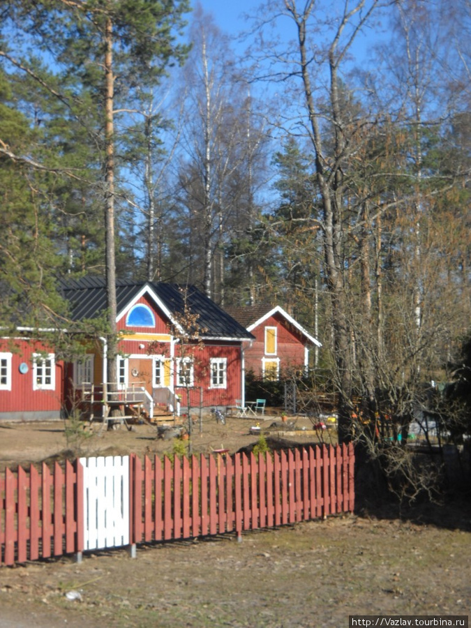 Пасторальная картинка Луумяки, Финляндия