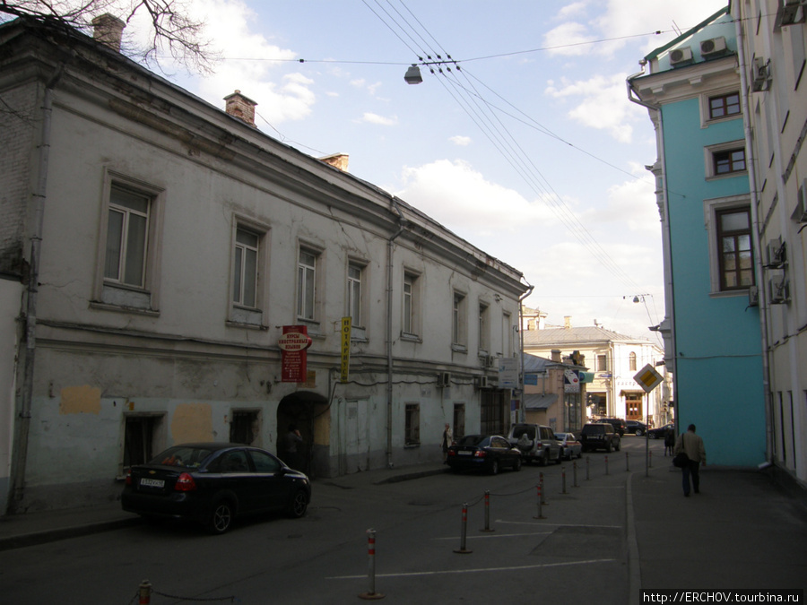 Колпачный переулок. Москва, Россия
