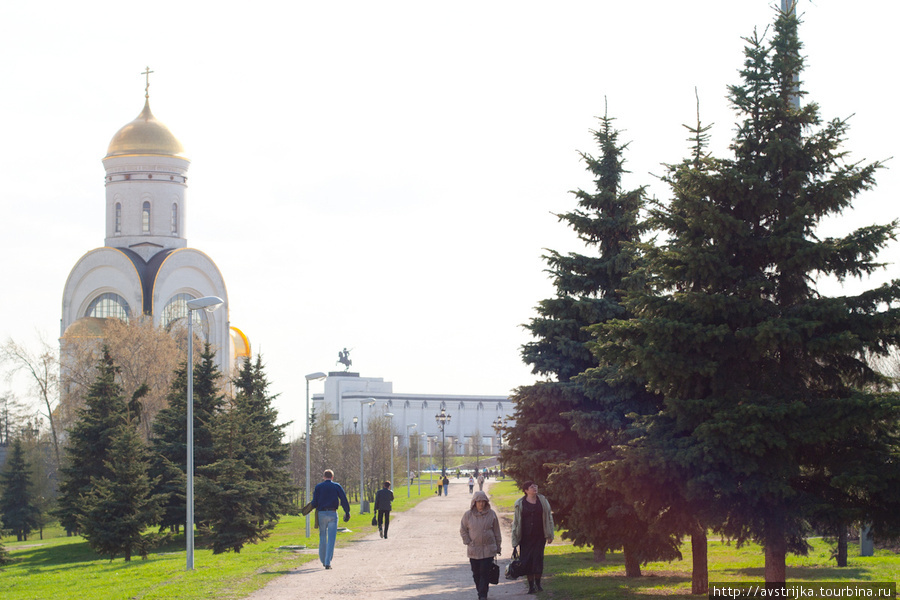 Москва накануне Первомая Москва, Россия