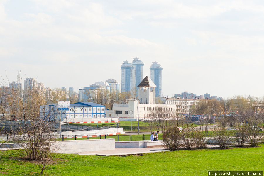 Москва накануне Первомая Москва, Россия