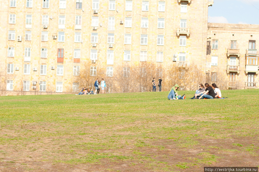 Москва накануне Первомая Москва, Россия