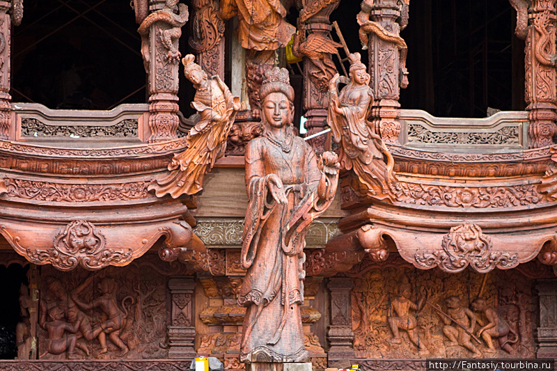 Храм Истины (Sanctuary of Truth) Паттайя, Таиланд