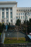 Лестница, соединяющая площадь Ивана Франка и Банковую
