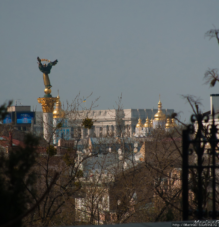 Вид с ул. Банковой Киев, Украина