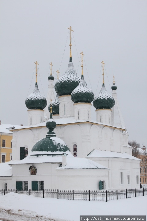 Прогулка по Волге накануне Рождества Православного Ярославль, Россия