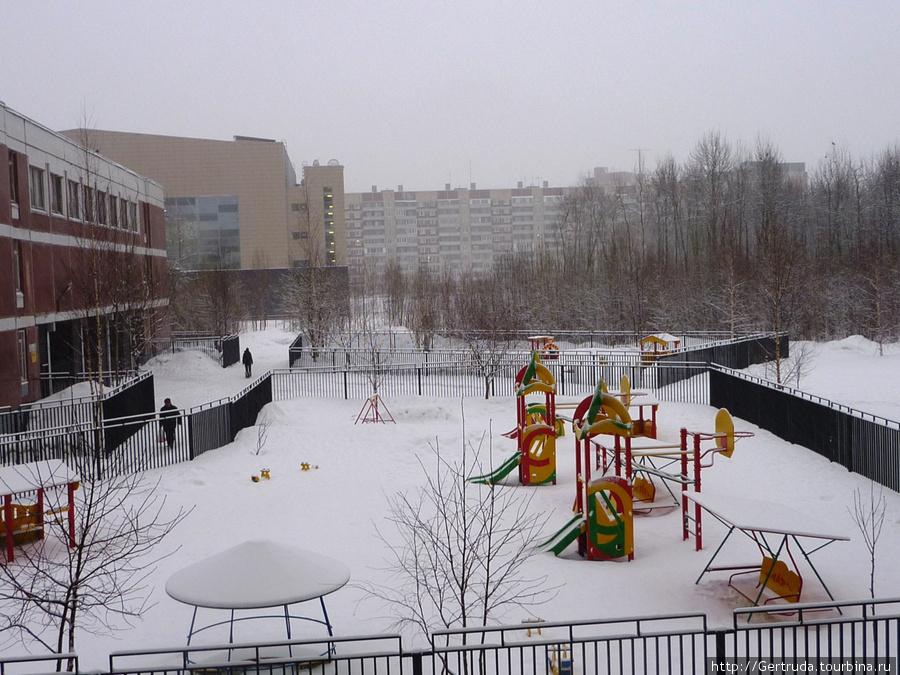 30 марта 2011 года — снег. Куда весна спряталась? Санкт-Петербург, Россия