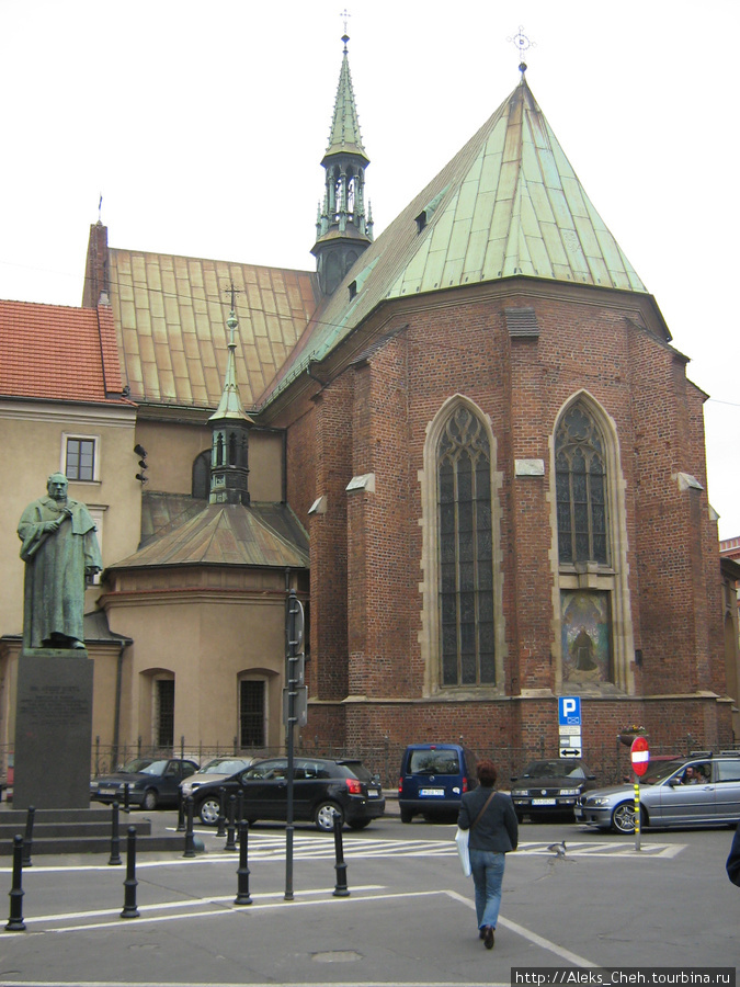 Здесь молился Святой Отец Иоанн Павел II Краков, Польша