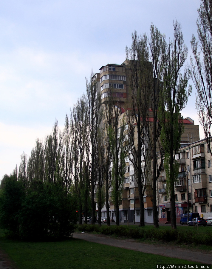 Гроза над бульваром Вернадского Киев, Украина