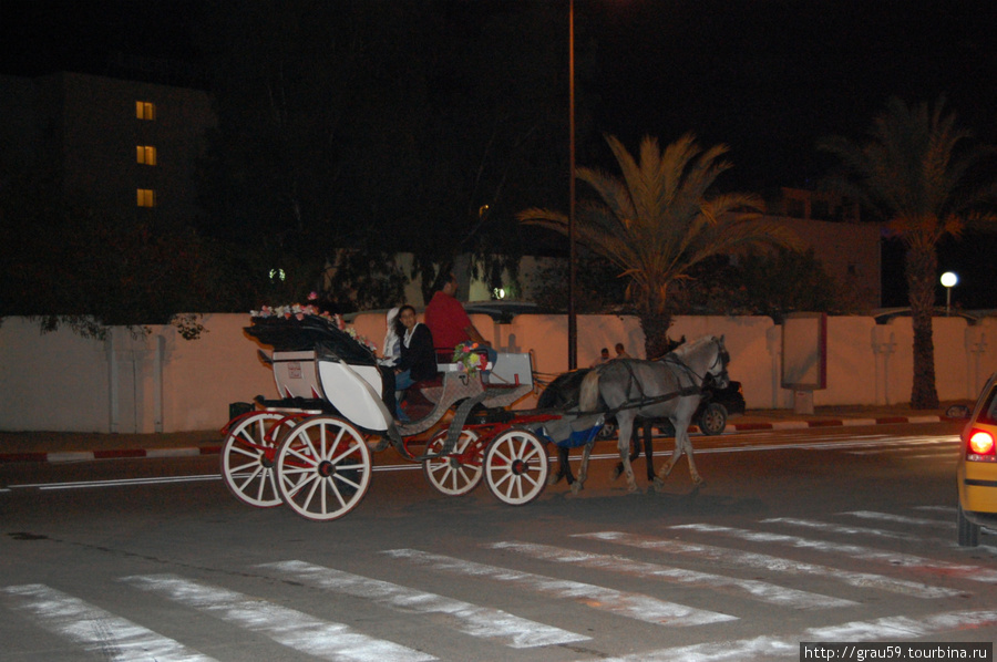 Вези меня извозчик по гулкой мостовой... Хаммамет, Тунис