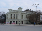 Здание театра имени Пушкина на Театральной площади