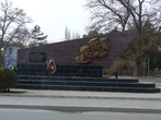 Мемориал, посвященный Великой Отечественной войне – «героям Евпаторийского морского десанта»