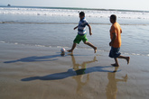Футбол на пляже Хермоза