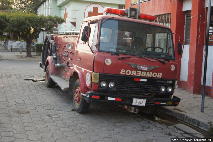 Пожарная машина Ривас, Никарагуа