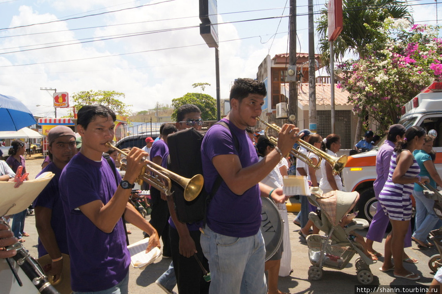 Музыканты Сан-Хуан-дель-Сур, Никарагуа