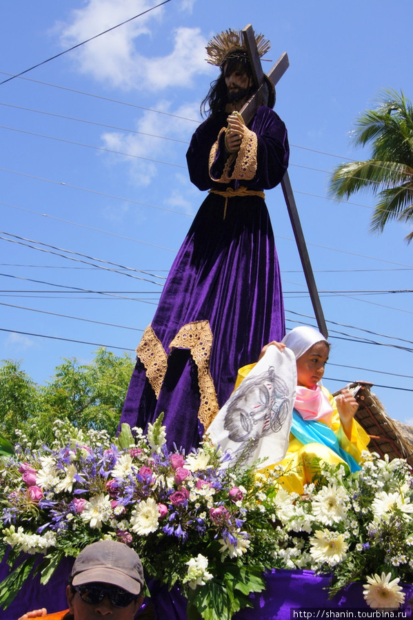 Статуя Христа Сан-Хуан-дель-Сур, Никарагуа