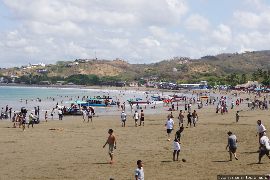 Пляж в Сан-Хуан-дель-Сур Сан-Хуан-дель-Сур, Никарагуа