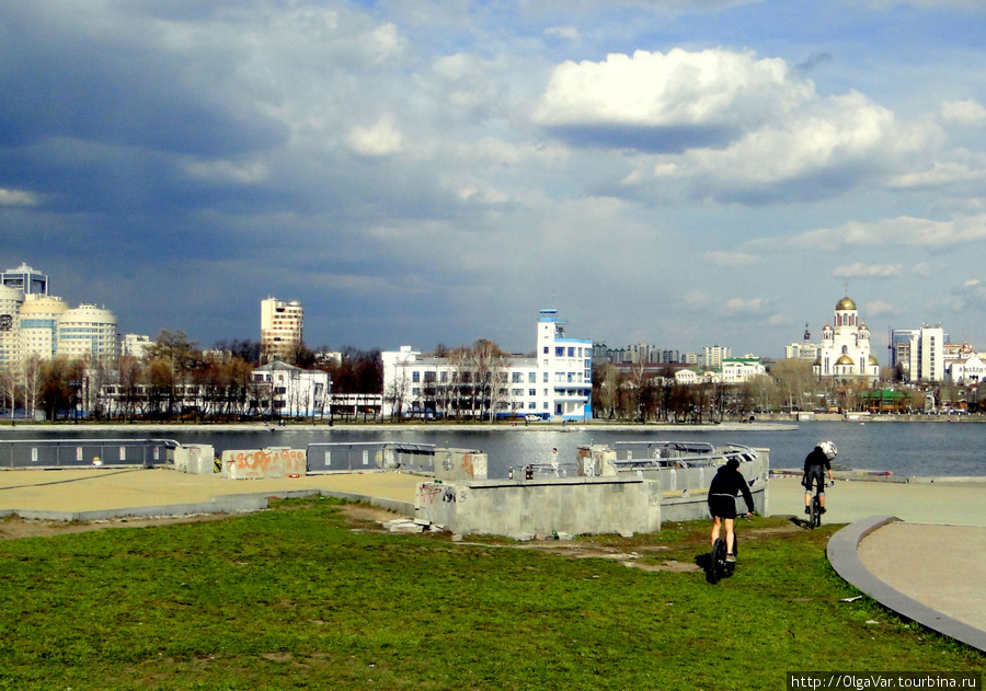 На набережной Екатеринбург, Россия