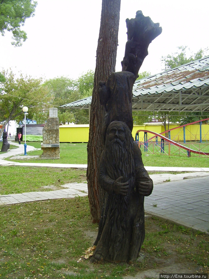 В парке Витязево, Россия